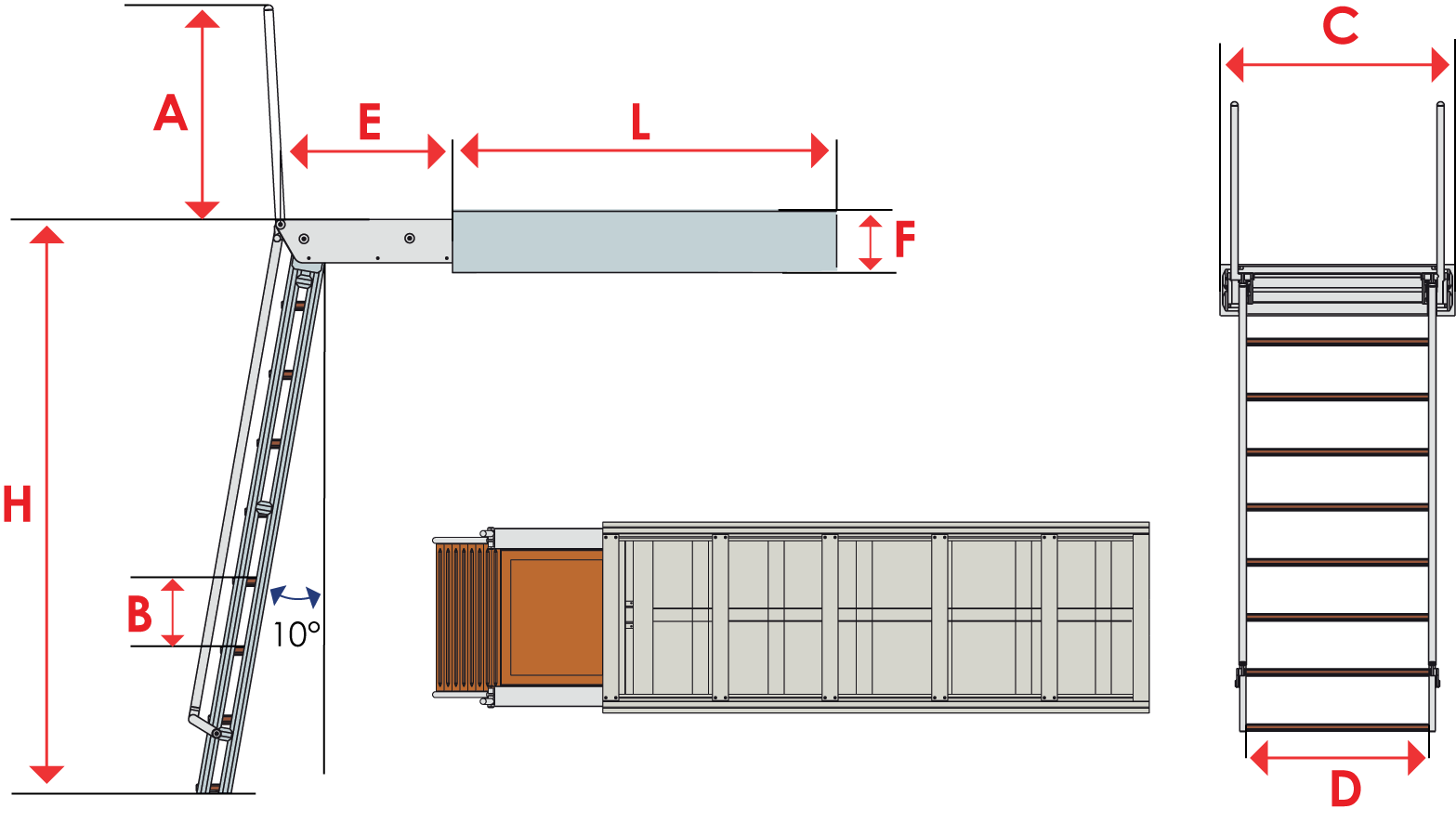 AUTOMATIC STEPLADDER 3242